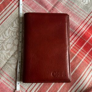 ORFE men’s large brown genuine leather wallet